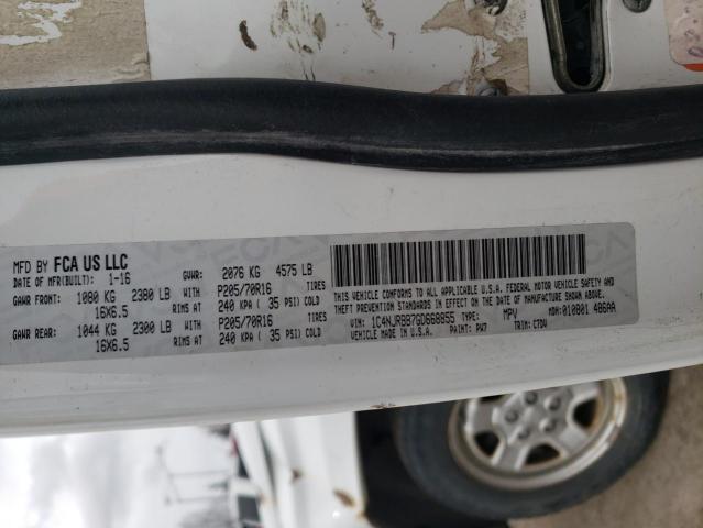 Aukcja sprzedaży 2016 Jeep Patriot Sport, vin: 1C4NJRBB7GD668855, numer aukcji: 51960293