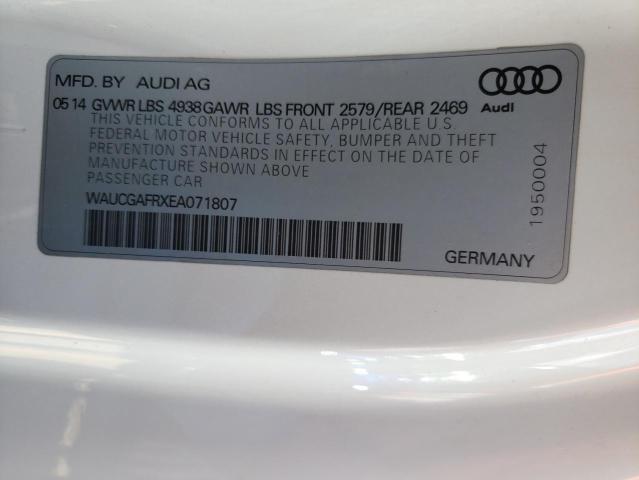 Aukcja sprzedaży 2014 Audi S5 Premium Plus, vin: WAUCGAFRXEA071807, numer aukcji: 53670483