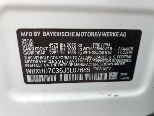 Aukcja sprzedaży 2018 Bmw X1 Sdrive28i, vin: WBXHU7C36J5L07685, numer aukcji: 51277533
