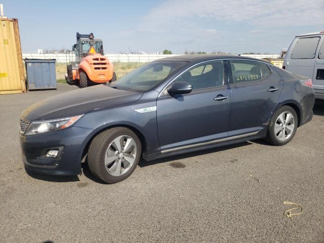 2015 Kia Optima Hybrid მანქანა იყიდება აუქციონზე, vin: KNAGN4AD6F5084956, აუქციონის ნომერი: 53125323
