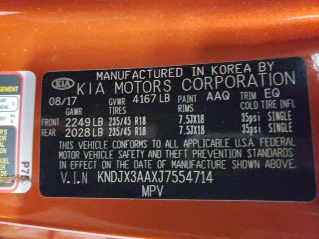 Продажа на аукционе авто 2018 Kia Soul !, vin: KNDJX3AAXJ7554714, номер лота: 53854243