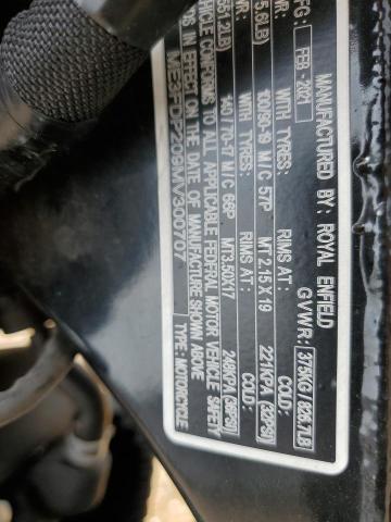 Продажа на аукционе авто 2021 Royal Enfield Motors Meteor 350, vin: ME3FDP209MV300707, номер лота: 52034543