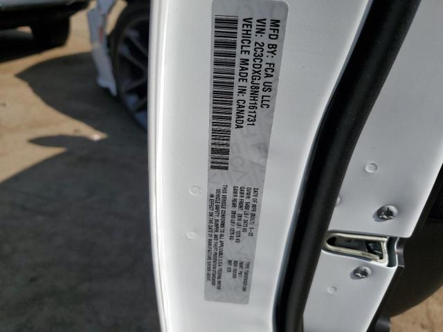 52471973 :رقم المزاد ، 2C3CDXGJ8NH161731 vin ، 2022 Dodge Charger Scat Pack مزاد بيع
