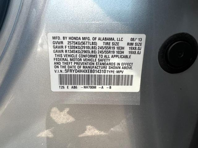 Aukcja sprzedaży 2014 Acura Mdx Technology, vin: 5FRYD4H4XEB014310, numer aukcji: 54743533