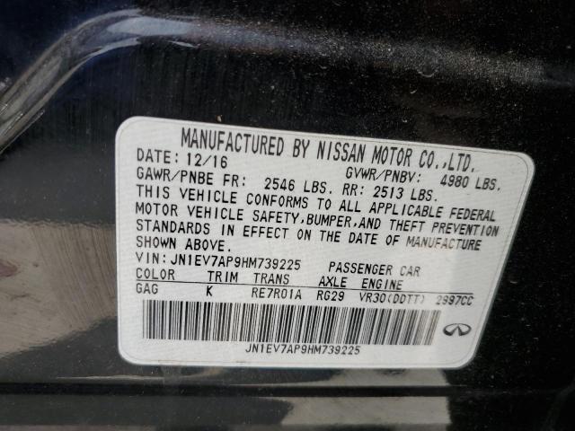 Продажа на аукционе авто 2017 Infiniti Q50 Premium, vin: JN1EV7AP9HM739225, номер лота: 52647603