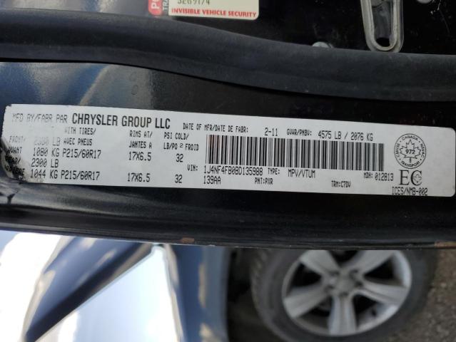 Продаж на аукціоні авто 2011 Jeep Compass, vin: 1J4NF4FB0BD135988, номер лоту: 51458303