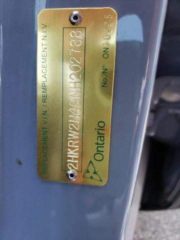 2022 Honda Cr-v Sport მანქანა იყიდება აუქციონზე, vin: 2HKRW2H49NH202788, აუქციონის ნომერი: 45401263