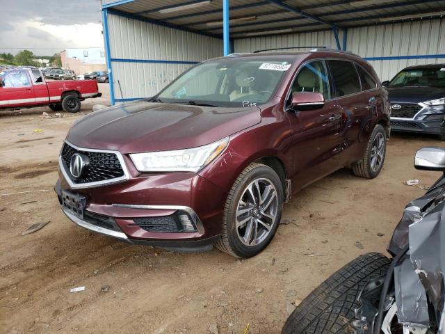 Продажа на аукционе авто 2017 Acura Mdx Advance, vin: 5FRYD4H81HB039832, номер лота: 52776583