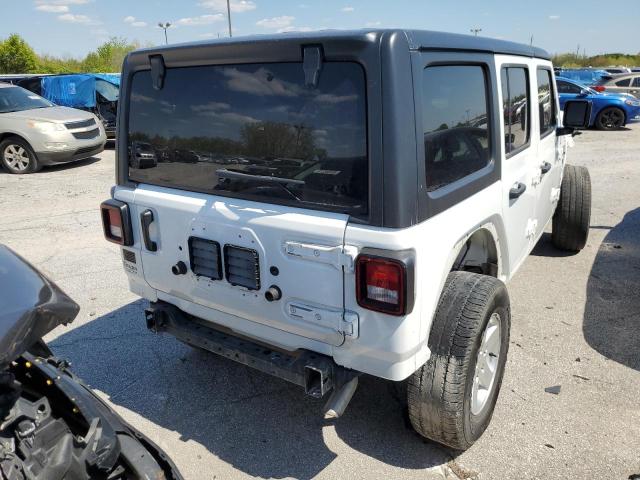 49774503 :رقم المزاد ، 1C4HJXDN1LW342671 vin ، 2020 Jeep Wrangler Unlimited Sport مزاد بيع