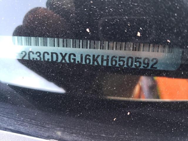 54343313 :رقم المزاد ، 2C3CDXGJ6KH650592 vin ، 2019 Dodge Charger مزاد بيع