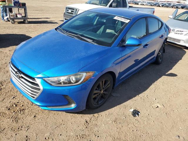 2017 Hyundai Elantra Se მანქანა იყიდება აუქციონზე, vin: KMHD84LF7HU072833, აუქციონის ნომერი: 53282203