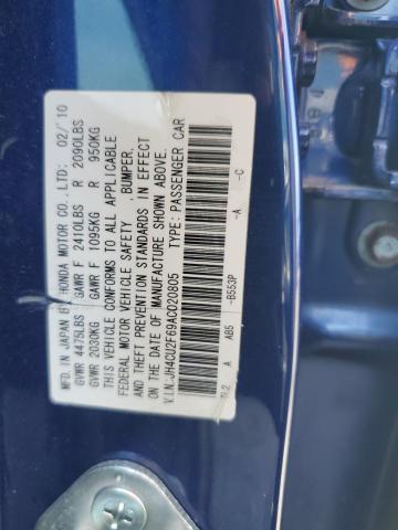 54842024 :رقم المزاد ، JH4CU2F69AC020805 vin ، 2010 Acura Tsx مزاد بيع