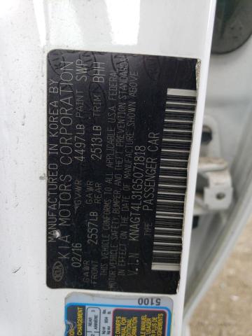 Продаж на аукціоні авто 2016 Kia Optima Lx, vin: KNAGT4L31G5071818, номер лоту: 54706434