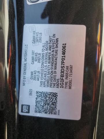 Продажа на аукционе авто 2023 Chevrolet Camaro Ls, vin: 1G1FB3DS7P0146061, номер лота: 55805564