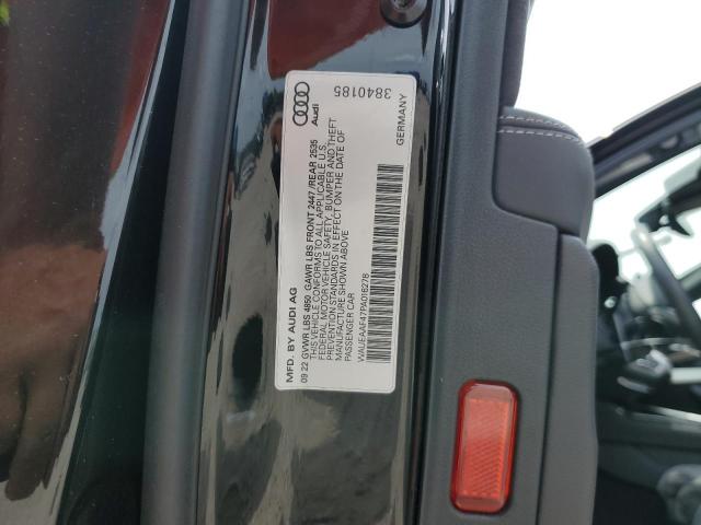 56759774 :رقم المزاد ، WAUEAAF47PA016278 vin ، 2023 Audi A4 مزاد بيع
