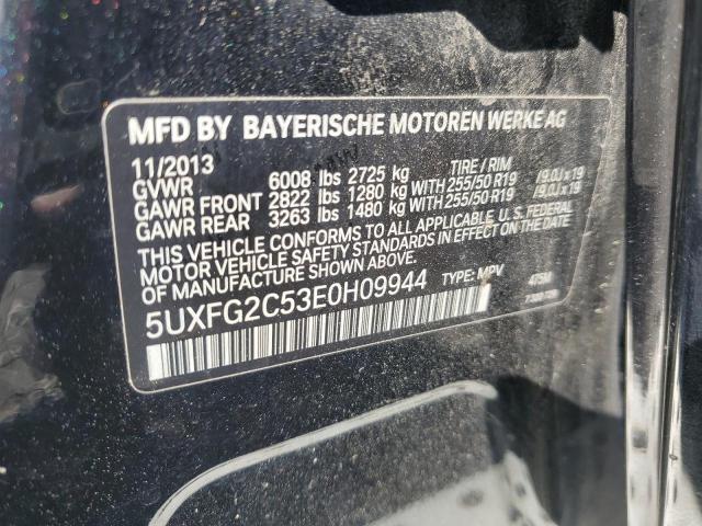 2014 Bmw X6 Xdrive35i მანქანა იყიდება აუქციონზე, vin: 5UXFG2C53E0H09944, აუქციონის ნომერი: 56587064