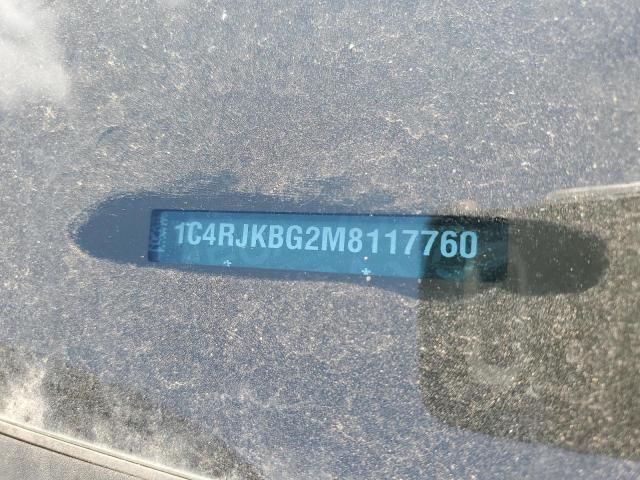 55847154 :رقم المزاد ، 1C4RJKBG2M8117760 vin ، 2021 Jeep Grand Cherokee L Limited مزاد بيع