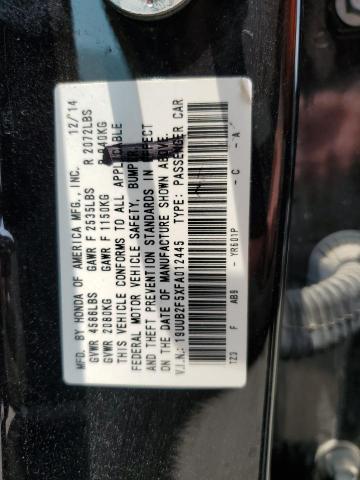 Продажа на аукционе авто 2015 Acura Tlx Tech, vin: 19UUB2F5XFA012445, номер лота: 55845324