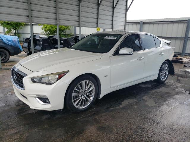 2018 Infiniti Q50 მანქანა იყიდება აუქციონზე, vin: JN1EV7AP3JM361392, აუქციონის ნომერი: 57132444