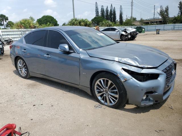 2018 Infiniti Q50 Luxe მანქანა იყიდება აუქციონზე, vin: JN1EV7AP5JM353830, აუქციონის ნომერი: 55086784