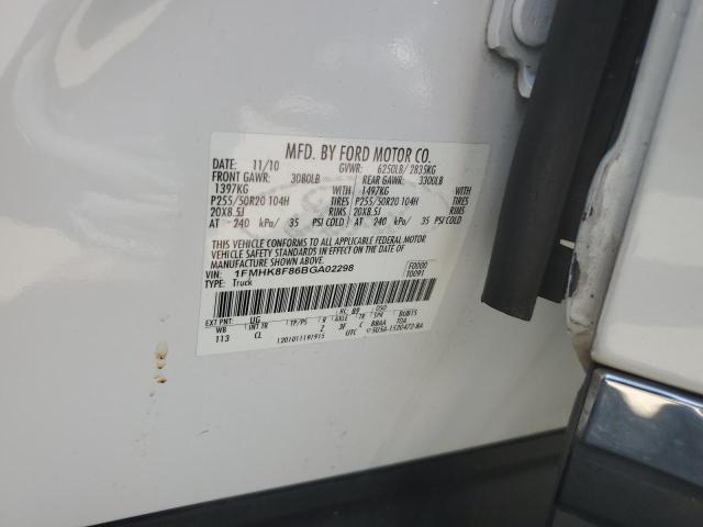 Aukcja sprzedaży 2011 Ford Explorer Limited, vin: 1FMHK8F86BGA02298, numer aukcji: 55818584