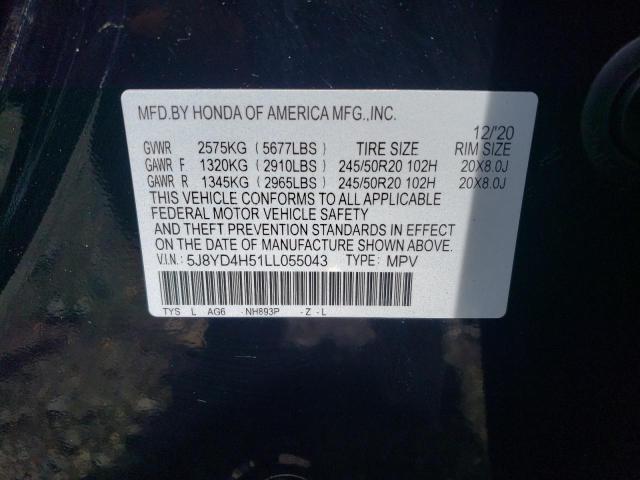 Продажа на аукционе авто 2020 Acura Mdx Technology, vin: 5J8YD4H51LL055043, номер лота: 57099734