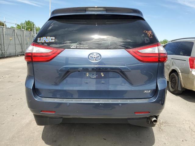 2017 Toyota Sienna Xle მანქანა იყიდება აუქციონზე, vin: 5TDYZ3DC4HS875413, აუქციონის ნომერი: 56413154