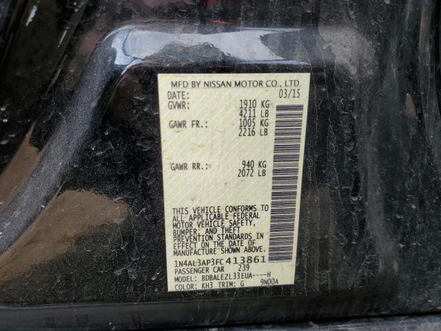 2015 Nissan Altima 2.5 მანქანა იყიდება აუქციონზე, vin: 1N4AL3AP3FC413861, აუქციონის ნომერი: 53173534
