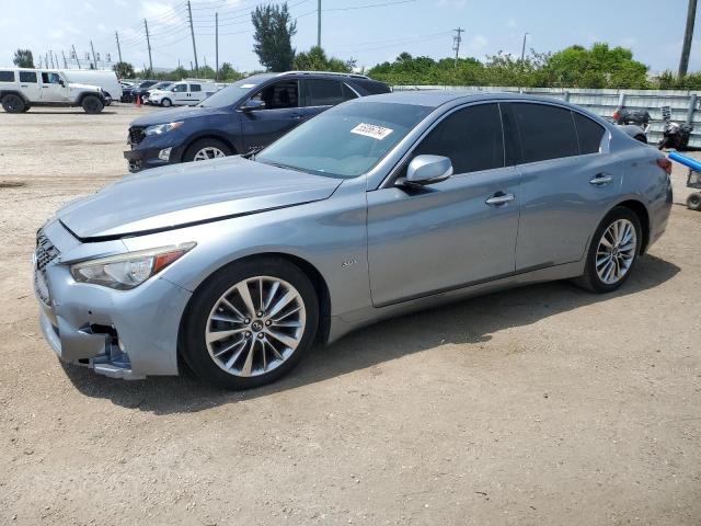 2018 Infiniti Q50 Luxe მანქანა იყიდება აუქციონზე, vin: JN1EV7AP5JM353830, აუქციონის ნომერი: 55086784