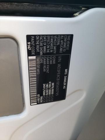 Aukcja sprzedaży 2011 Mercedes-benz Sprinter 2500, vin: WD3PE8CB1B5600795, numer aukcji: 52229294