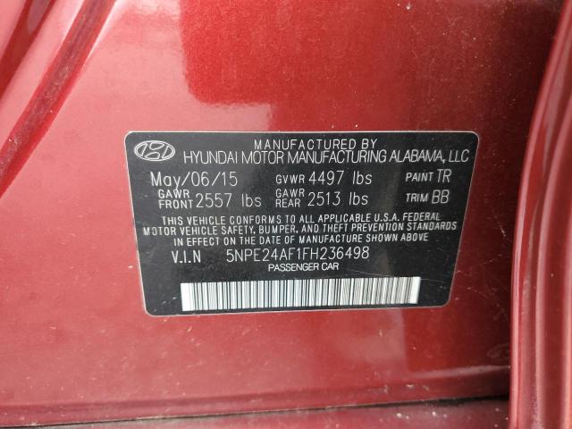Aukcja sprzedaży 2015 Hyundai Sonata Se, vin: 5NPE24AF1FH236498, numer aukcji: 54647624