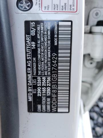 Aukcja sprzedaży 2016 Mercedes-benz E, vin: WDDHF8JB1GB176429, numer aukcji: 56678184