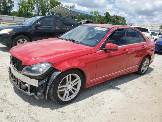 2013 Mercedes-benz C 250 მანქანა იყიდება აუქციონზე, vin: WDDGF4HB0DR275322, აუქციონის ნომერი: 53591784