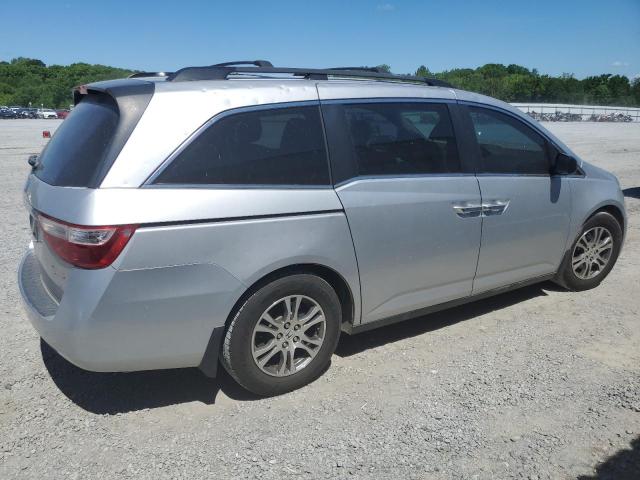 52954344 :رقم المزاد ، 5FNRL5H69CB121104 vin ، 2012 Honda Odyssey Exl مزاد بيع