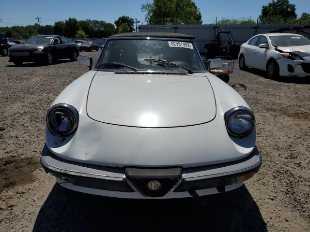 Aukcja sprzedaży 1986 Alfa Romeo Veloce 2000 Spider, vin: ZARBA5415G1038128, numer aukcji: 82987993