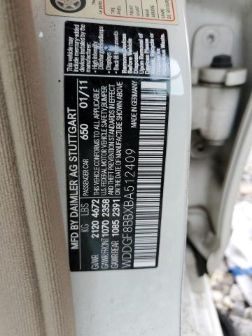 53023774 :رقم المزاد ، WDDGF8BBXBA512409 vin ، 2011 Mercedes-benz C 300 4matic مزاد بيع
