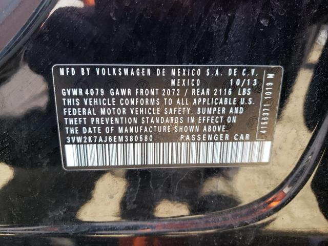 55838444 :رقم المزاد ، 3VW2K7AJ6EM380580 vin ، 2014 Volkswagen Jetta مزاد بيع
