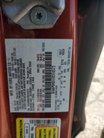 Aukcja sprzedaży 2014 Ford Fusion Se, vin: 3FA6P0HD1ER310572, numer aukcji: 57319374