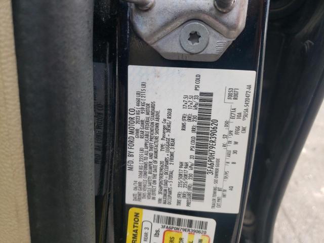 Aukcja sprzedaży 2014 Ford Fusion Se, vin: 3FA6P0H79ER390620, numer aukcji: 53629804