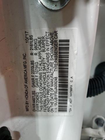 Auction sale of the 2018 Acura Tlx Tech, vin: 19UUB1F50JA009248, lot number: 53430084