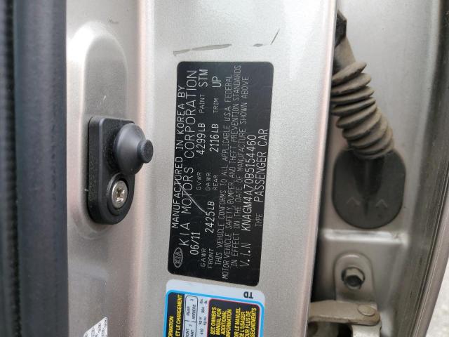 Aukcja sprzedaży 2011 Kia Optima Lx, vin: KNAGM4A70B5154460, numer aukcji: 55048524