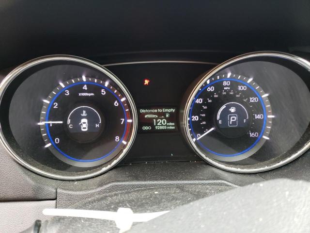 2013 Hyundai Sonata Gls მანქანა იყიდება აუქციონზე, vin: 5NPEB4AC8DH762484, აუქციონის ნომერი: 54319724
