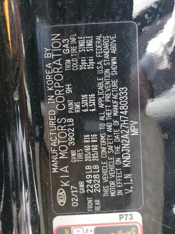 Продажа на аукционе авто 2017 Kia Soul, vin: KNDJN2A27H7480333, номер лота: 54809974