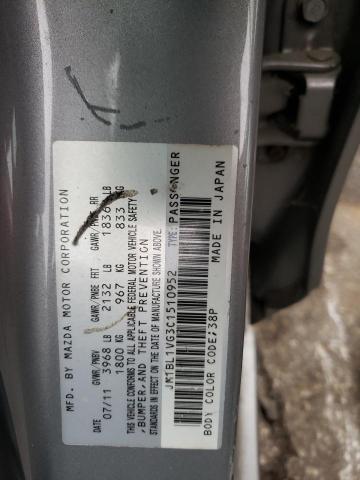 Продажа на аукционе авто 2012 Mazda 3 I, vin: JM1BL1VG3C1510952, номер лота: 54818284