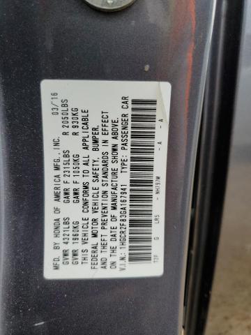 Auction sale of the 2016 Honda Accord Exl, vin: 1HGCR2F83GA167941, lot number: 53519484