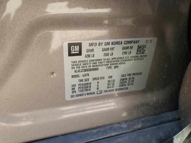 51282404 :رقم المزاد ، KL4CJCSB9DB090800 vin ، 2013 Buick Encore مزاد بيع