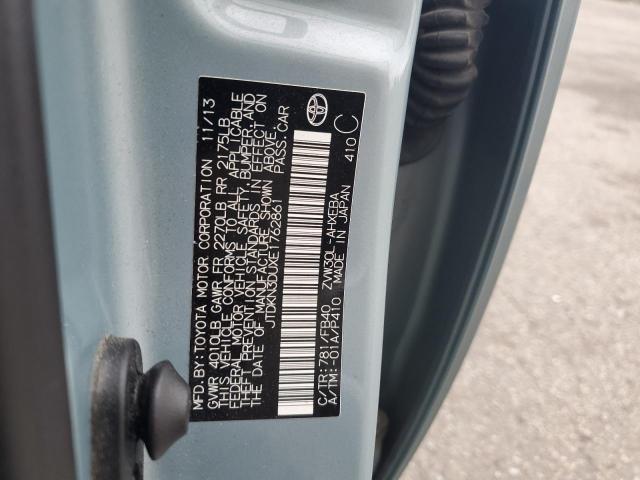 Aukcja sprzedaży 2014 Toyota Prius, vin: JTDKN3DUXE1762861, numer aukcji: 54226004