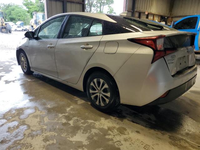 55026594 :رقم المزاد ، JTDL9MFU1M3025143 vin ، 2021 Toyota Prius Le مزاد بيع