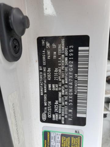 Продаж на аукціоні авто 2015 Kia Optima, vin: 5XXGN4A7XFG421993, номер лоту: 54915374