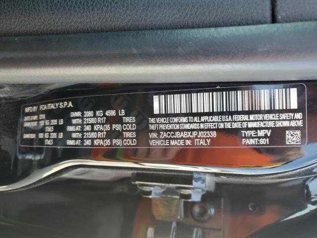 Продажа на аукционе авто 2018 Jeep Renegade Sport, vin: ZACCJBABXJPJ02338, номер лота: 55319474